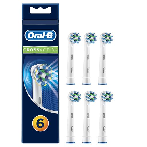 Oral-B CrossAction 6-Pak Børstehoveder