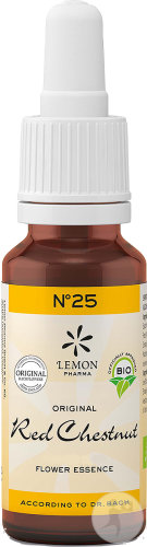 Fleurs de Bach N°25 Red Chestnut Bio 20ml