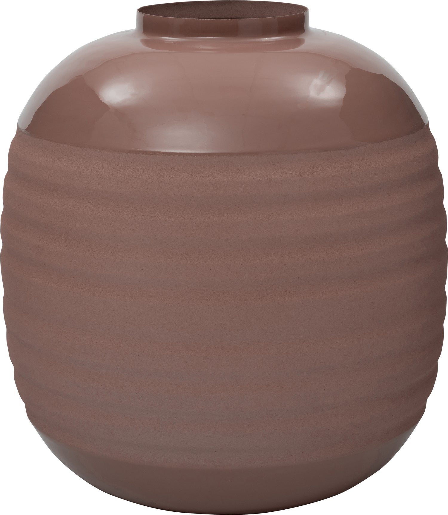 Intratuin vaas Lark roze D 26 H 26 cm