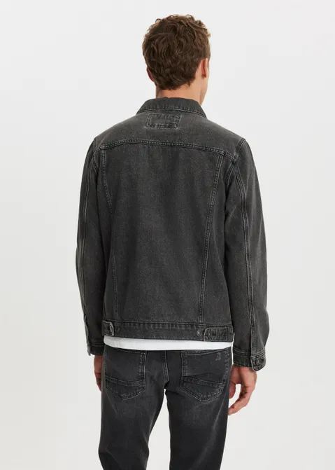 Denim jack zwart (ZW.USED)