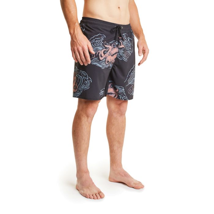 Brixton Palmas Trunk Black Octopus