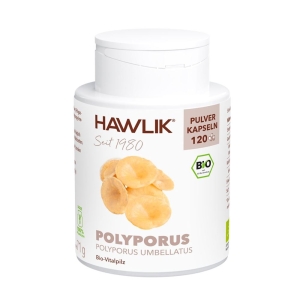 HAWLIK Polyporus Pulverkapseln, 120 Stück