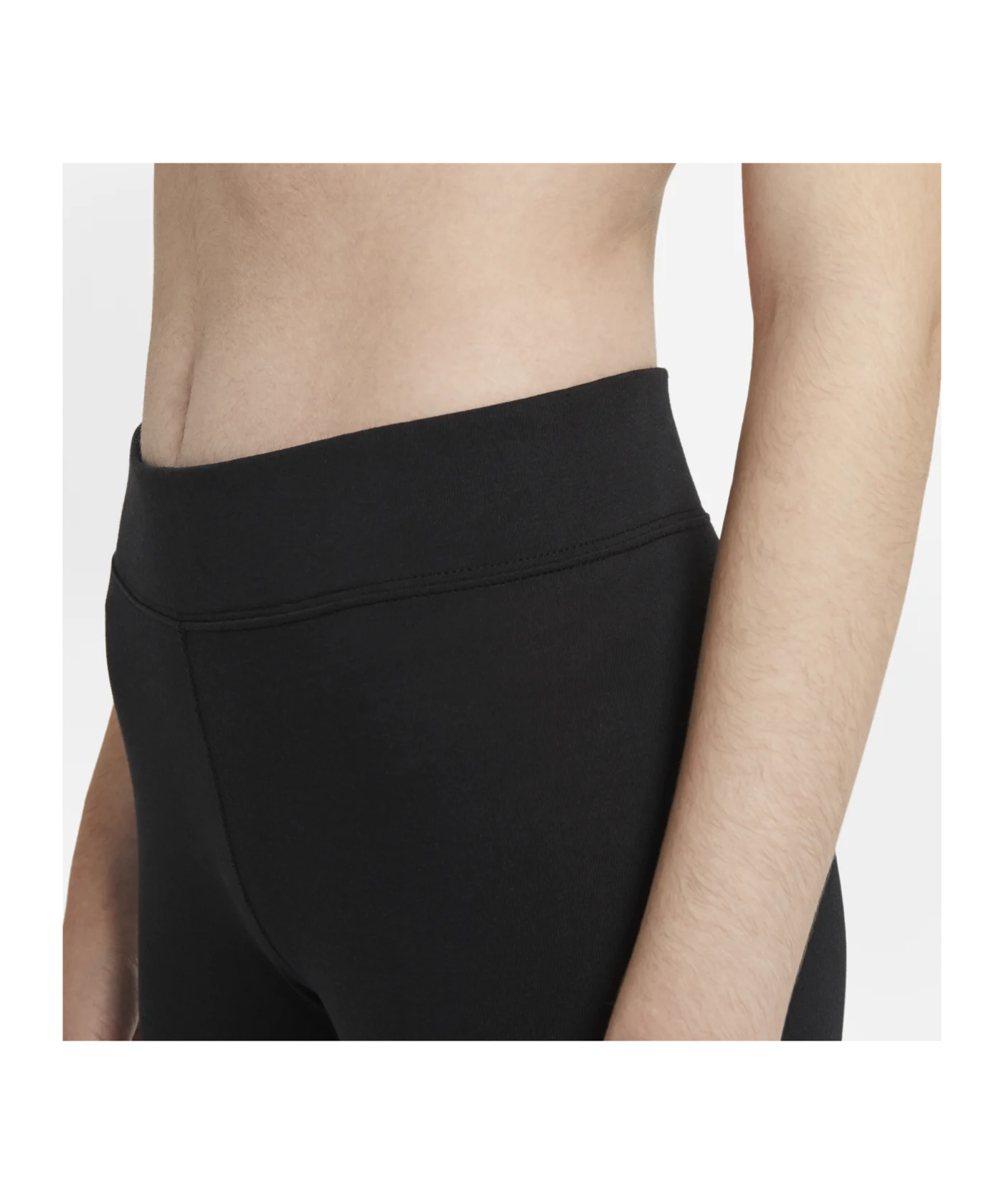 Nike Essentials Swoosh Leggings Damen Schwarz F010