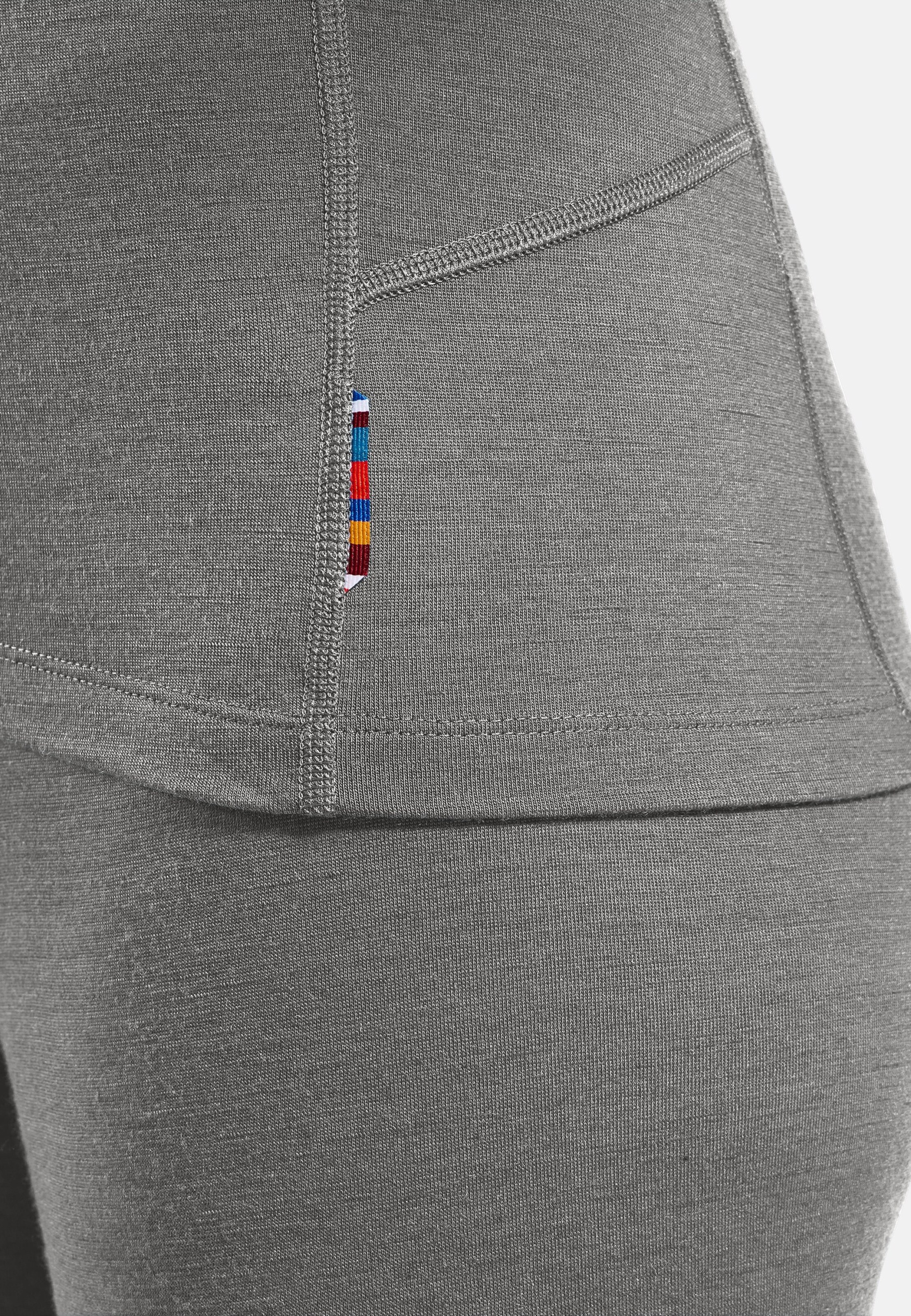 Natural Merino 200 Base layer Set in grey melange