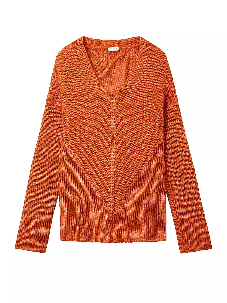 TOM TAILOR Pullover  orange
