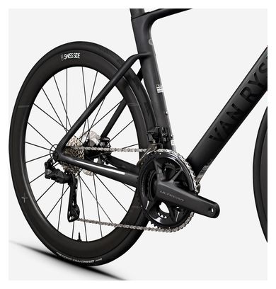 Vélo de Route Van Rysel RCR Pro Shimano Ultegra Di2 12V 700 mm Noir Carbon Raw 2025