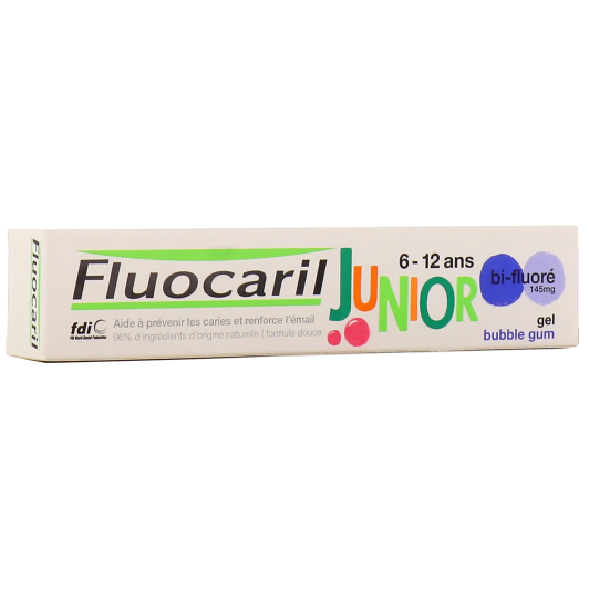 Dentifrice bi-fluoré Junior 6-12 ans Fluocaril