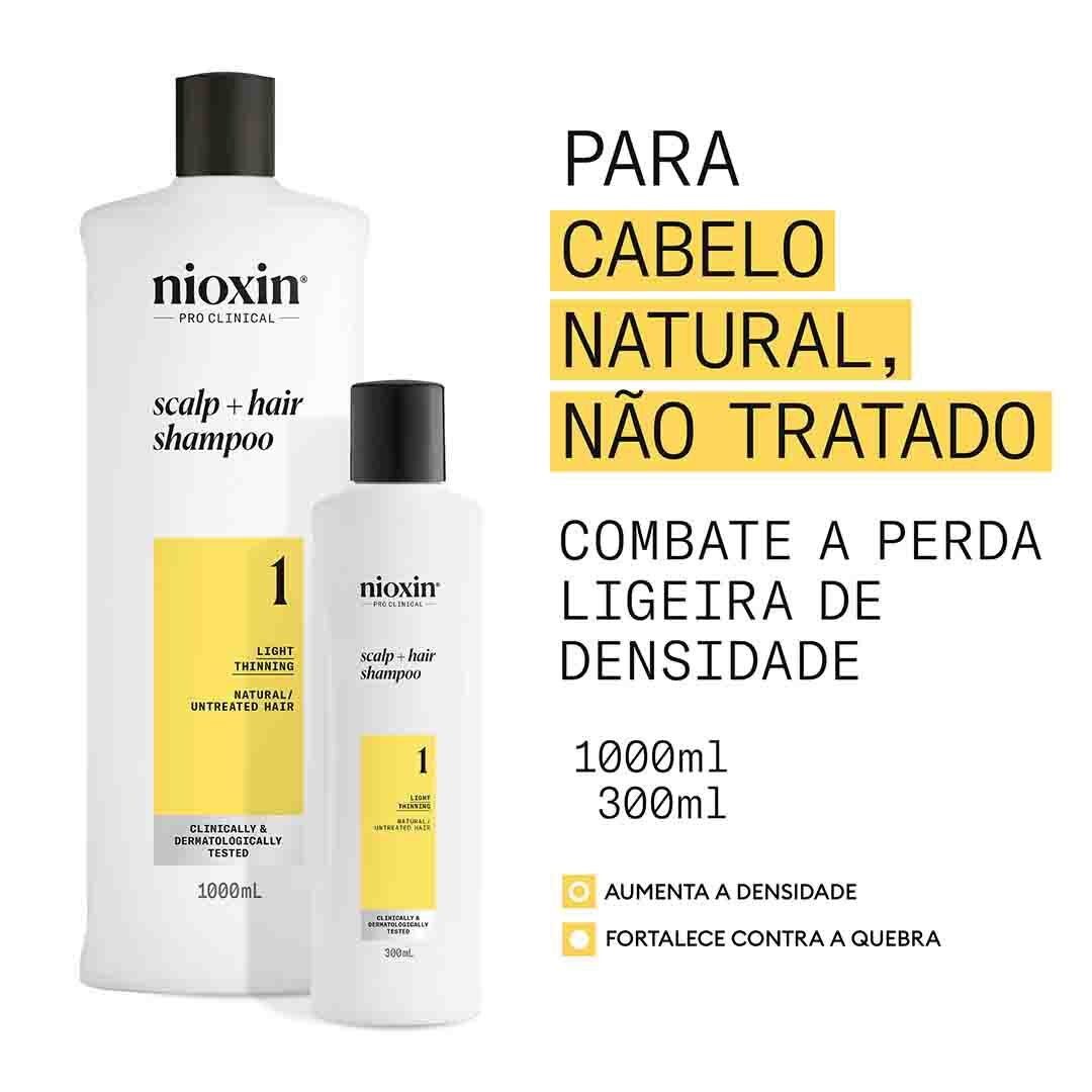 Nioxin Sistema 1 Champô - 300ml