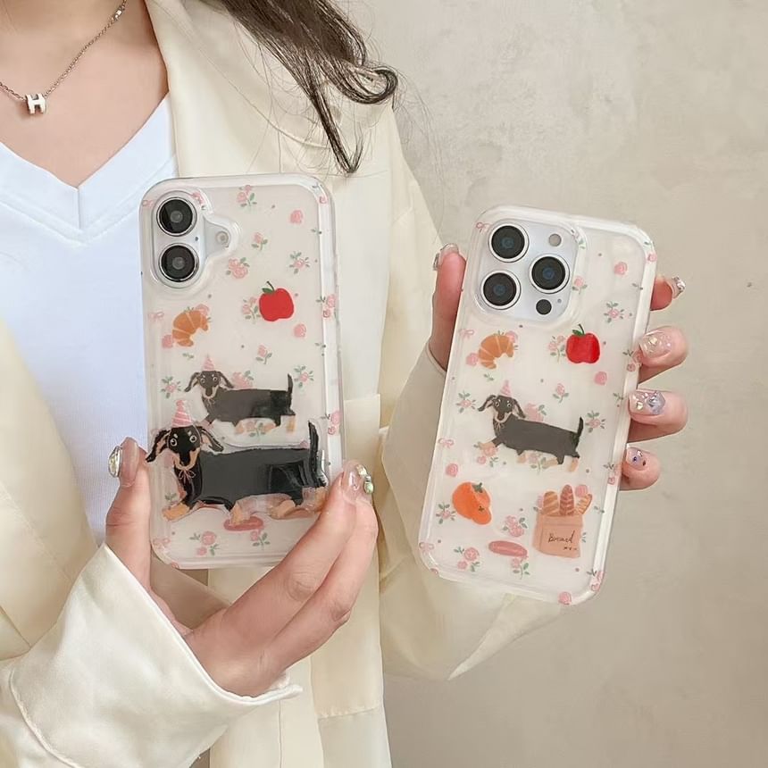 Rockit - Honden telefoonhoesje / standaard / set - iPhone 16 Pro Max / 16 Pro / 16 Plus / 16