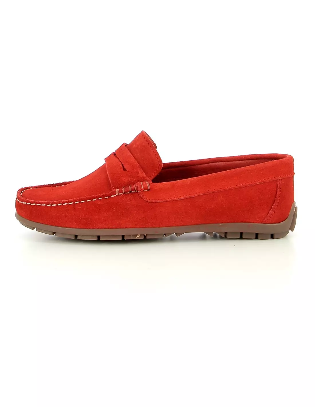 POINT D ORGUES BAMMON 81525 ROUGE - Bateaux & mocassins Rouge
