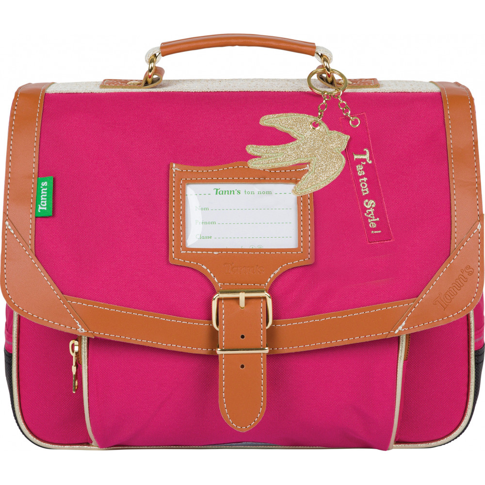 Cartable Paloma framboise
