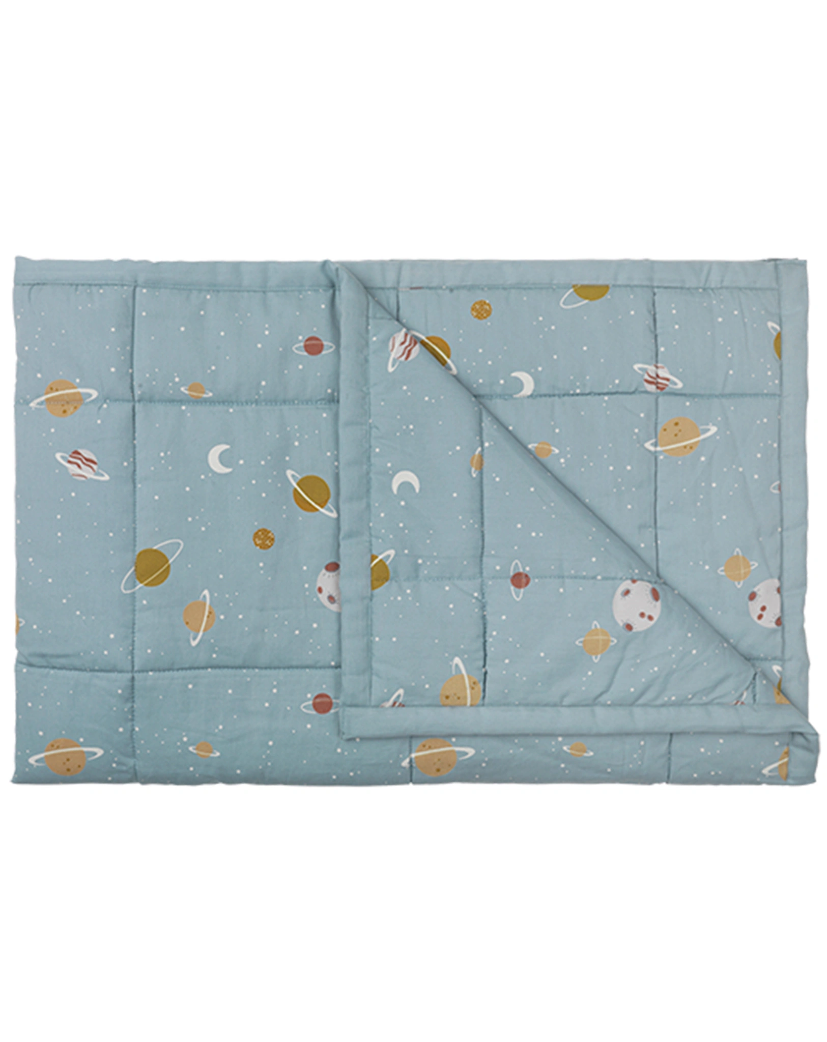 Steppdecke PLANETARY (80x120) in cottage blue