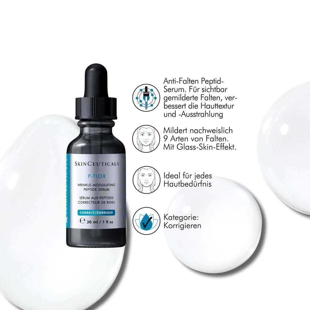 SkinCeuticals P-TIOX: Anti-Falten-Serum mit innovativem Peptidkomplex