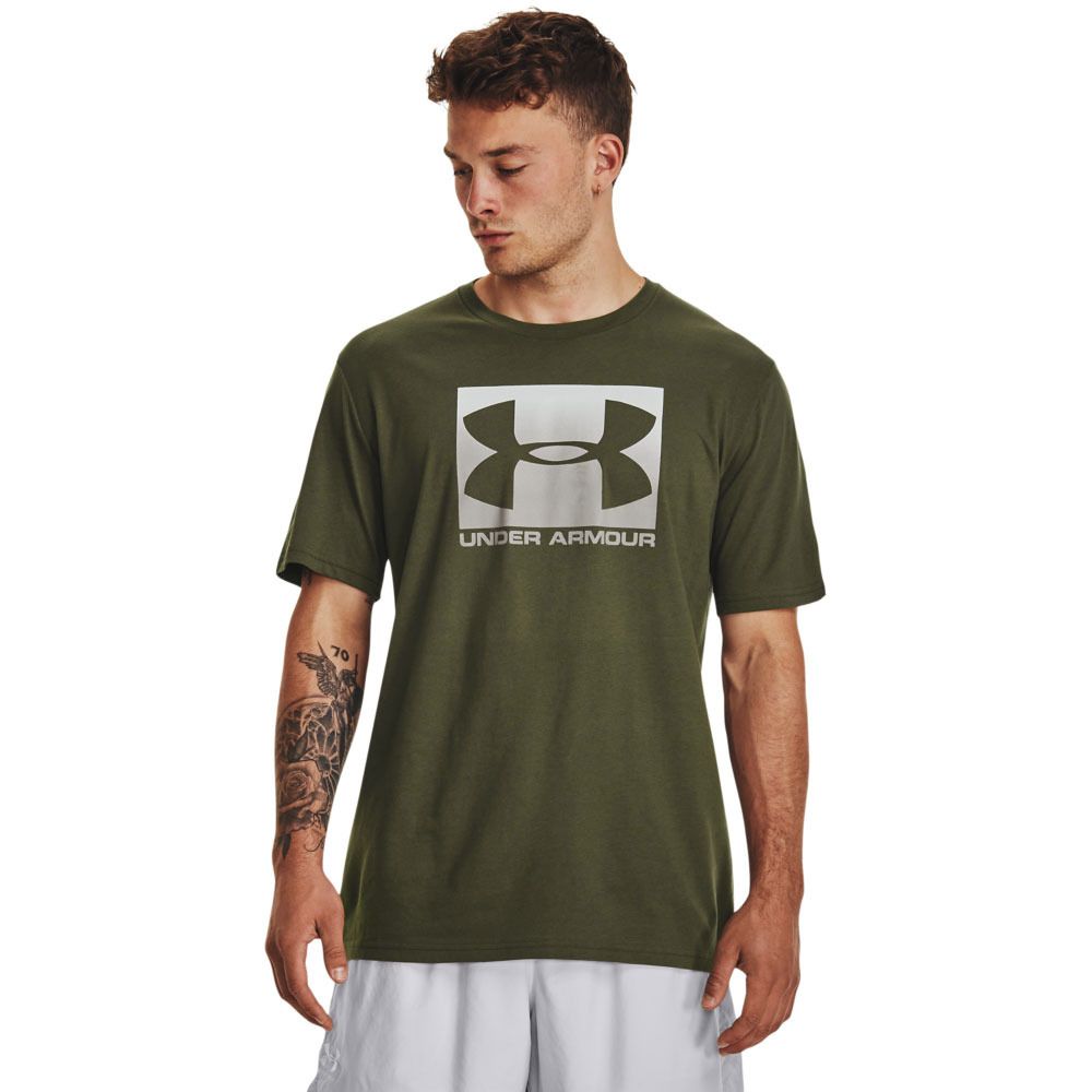 Under Armour BOXED SPORTSTYLE - Tee-shirt Homme vert