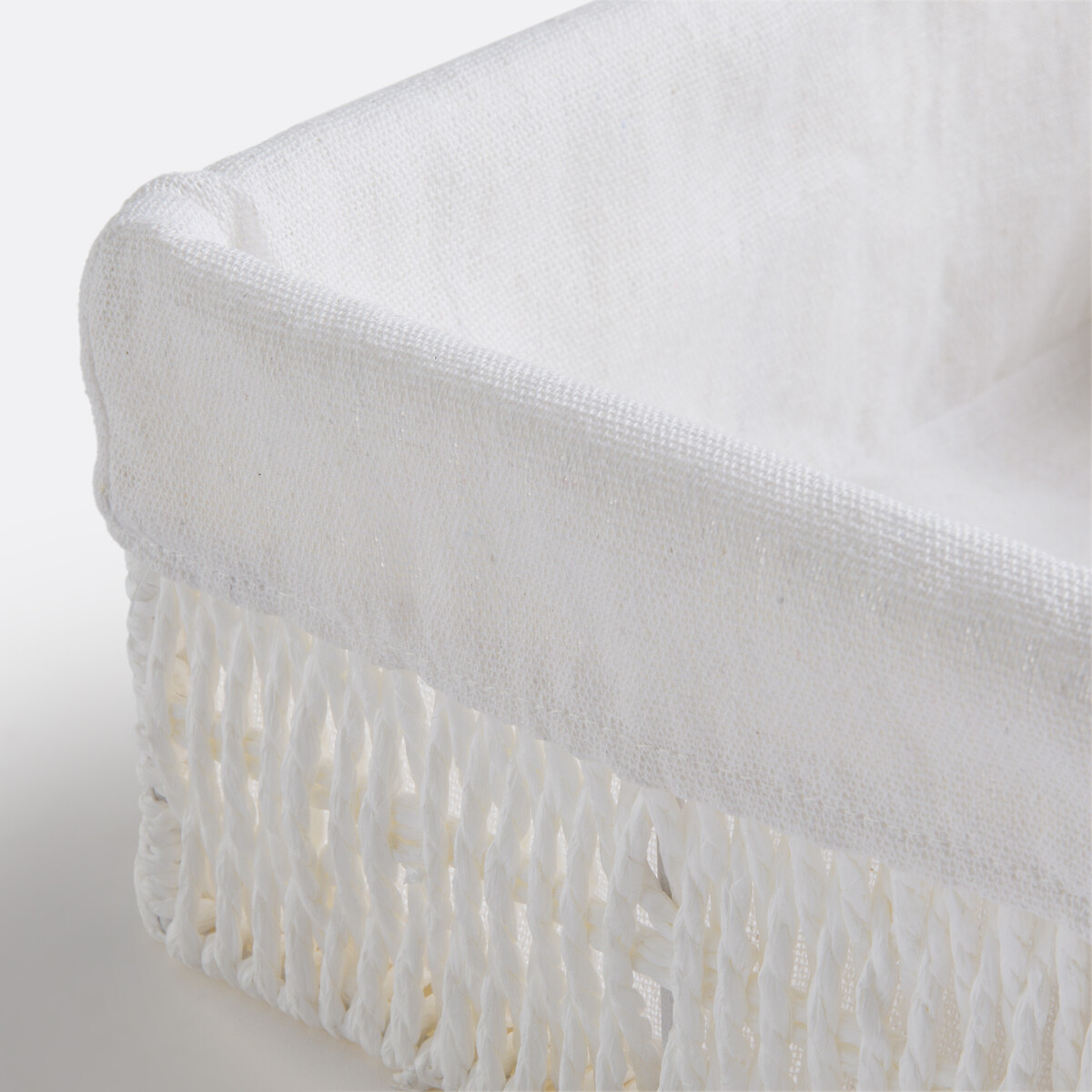 LA REDOUTE INTERIEURS<br>Conjunto de 3 cestos de papel retangulares, Papeli