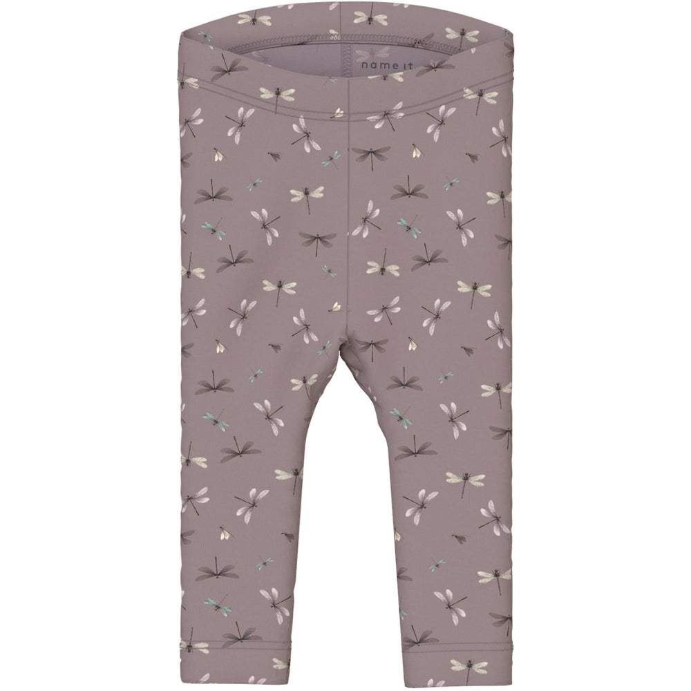 Køb Name It Purple Dove Joyane Leggings