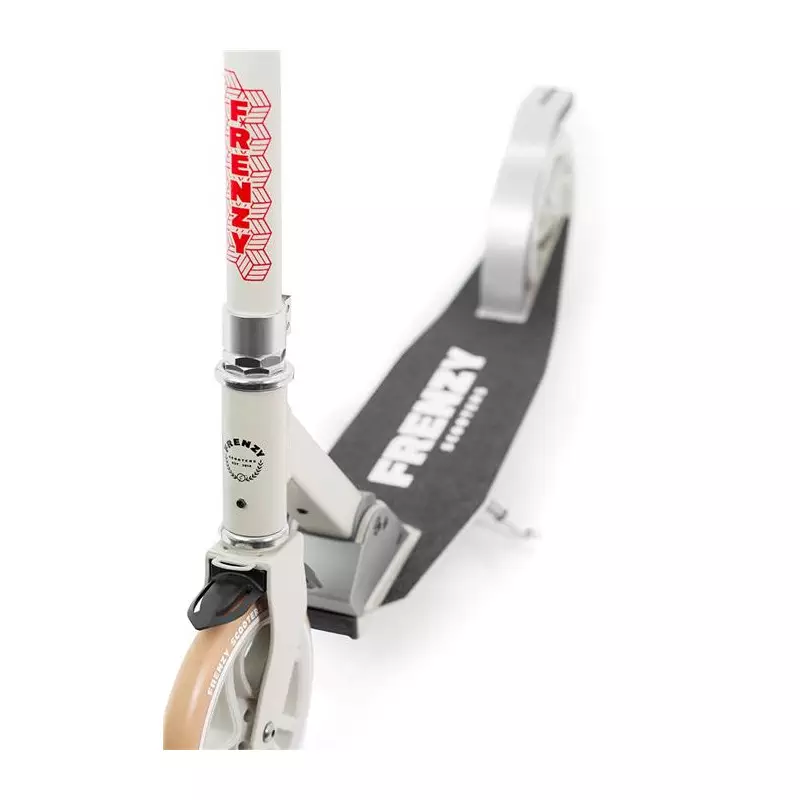 Trottinette de déplacement FRENZY 205mm Dual Brake V4 Cream