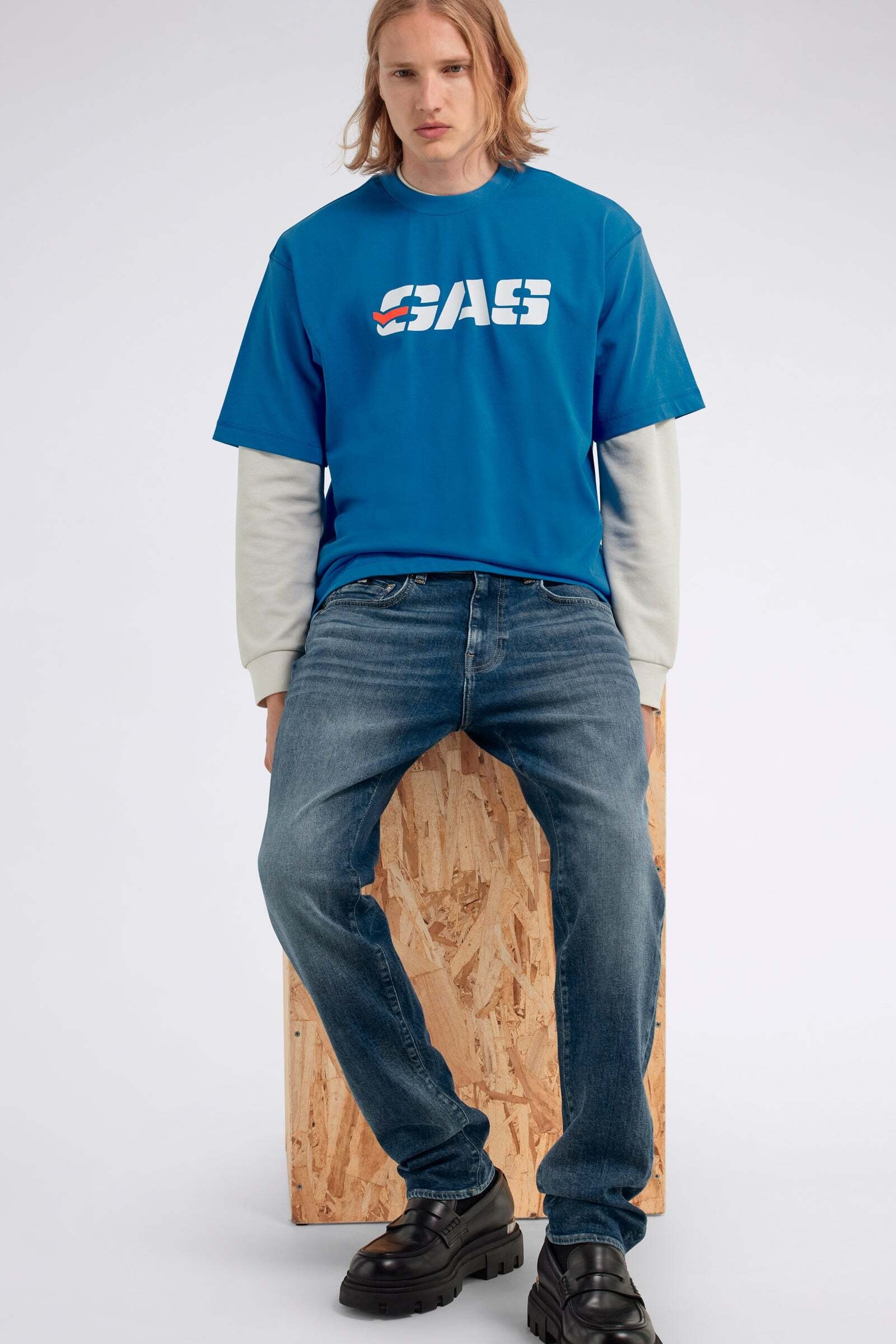 GAS Slim-fit-Jeans »Gas Jeans Albert Simple Rev«