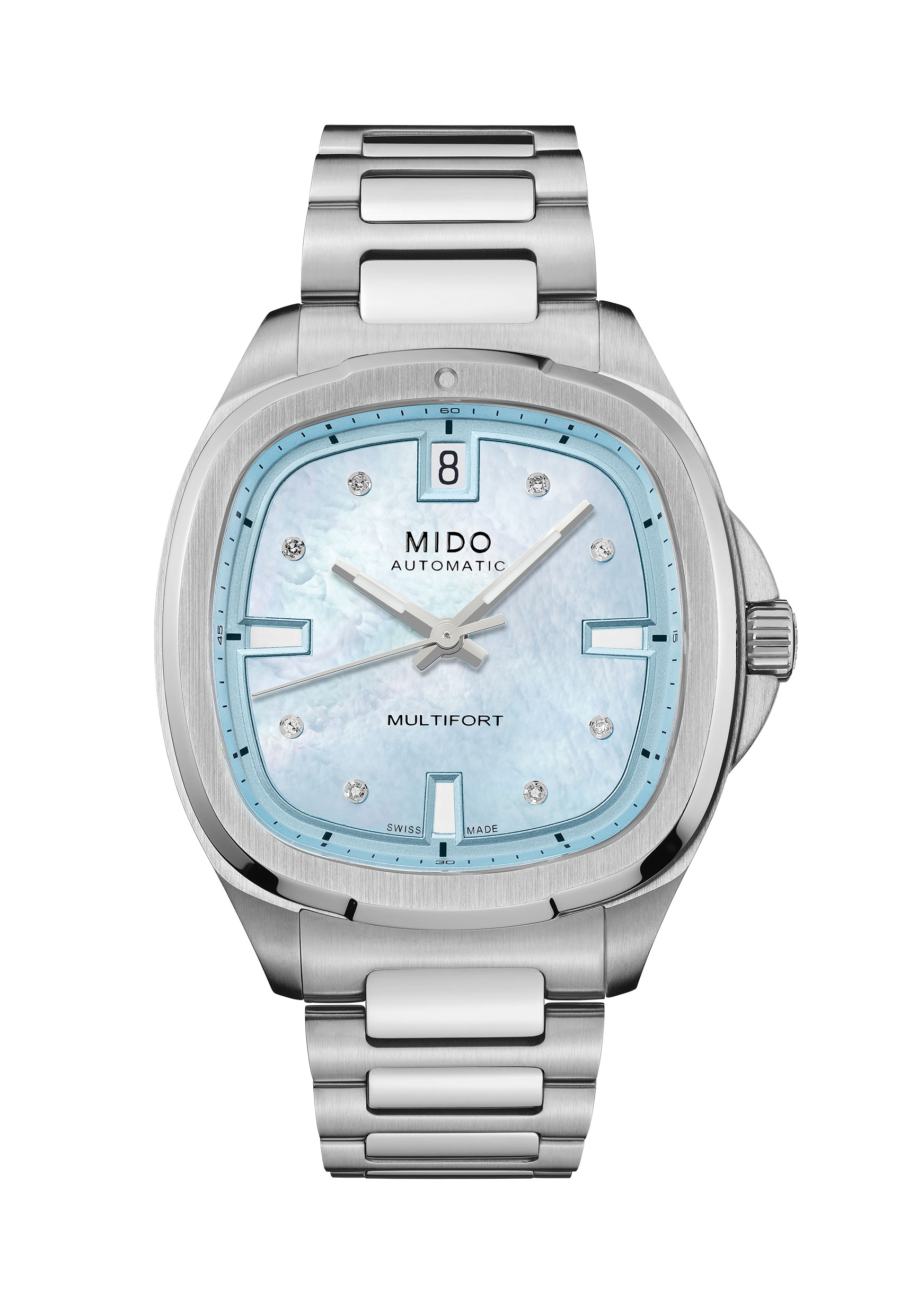 Mido Multifort TV 35mm Eisblau M049.307.11.136.00