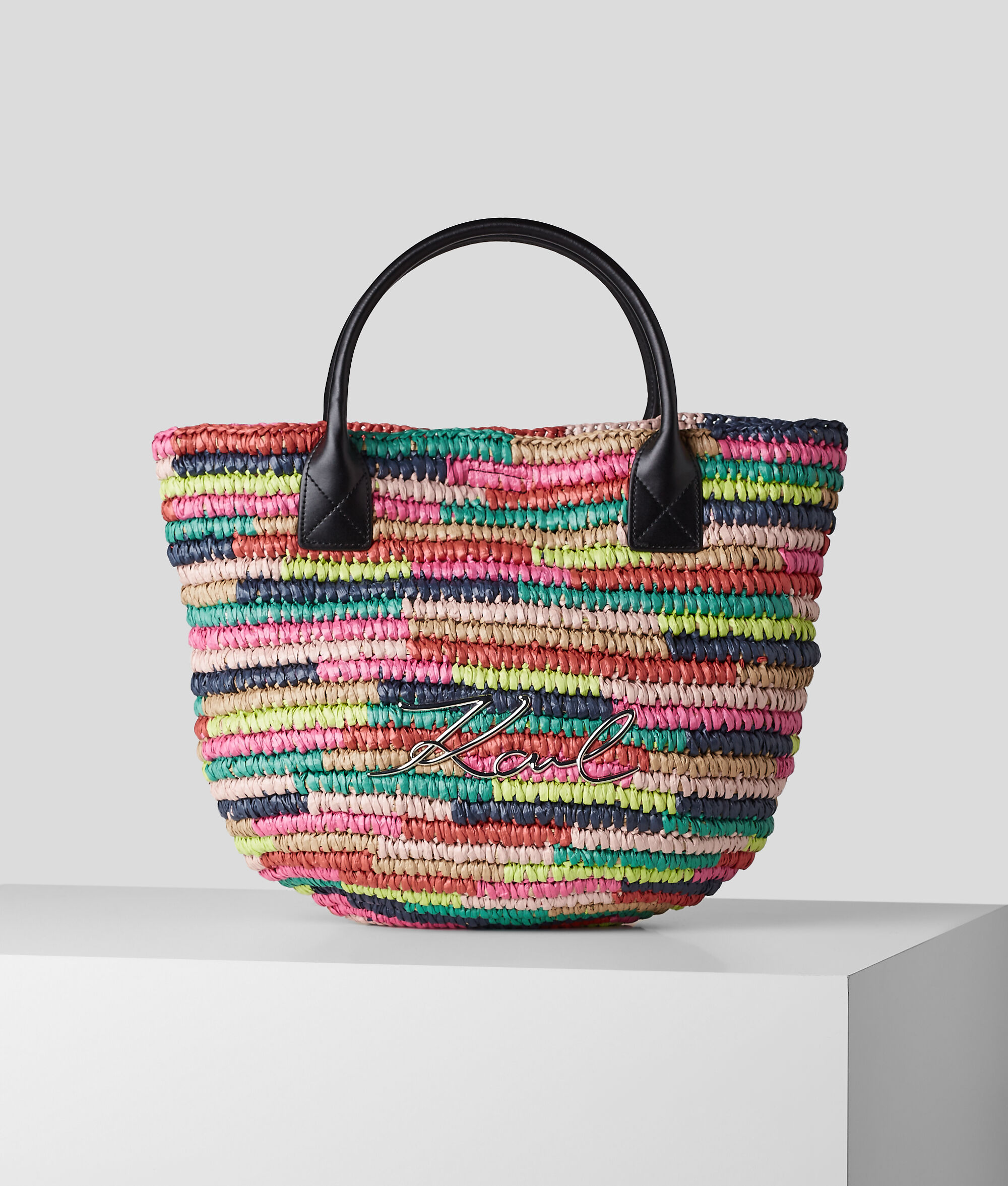 GRAND SAC PANIER PLAGE K/SIGNATURE