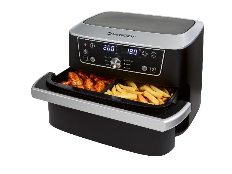 Dual zone hetelucht friteuse 11 L