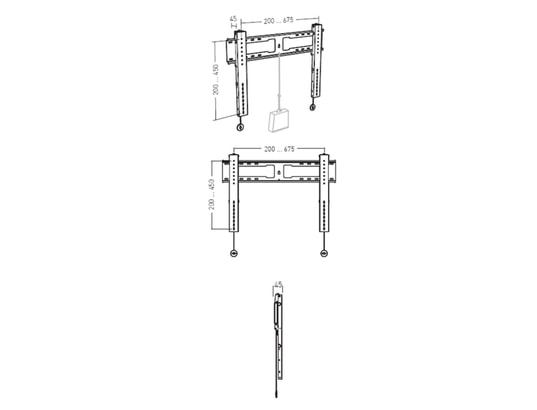 ERARD - Support mural Integra 046060