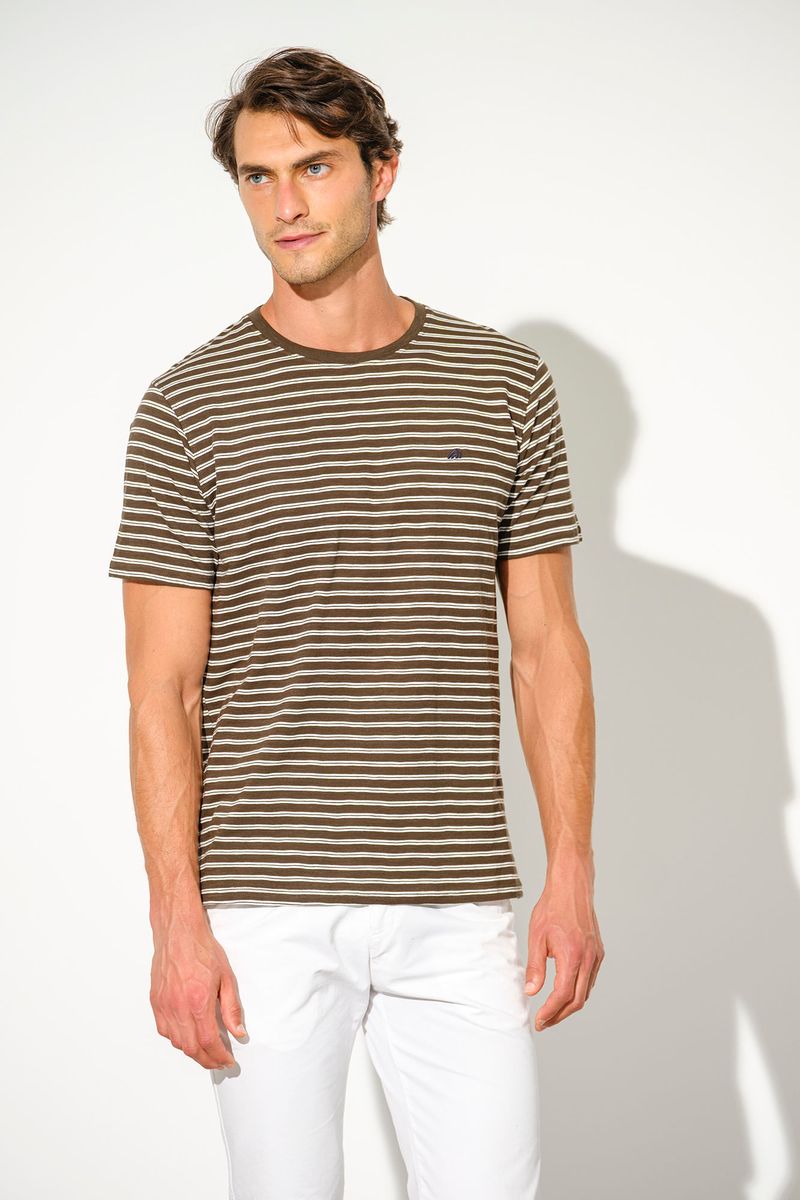 T SHIRT COM RISCAS