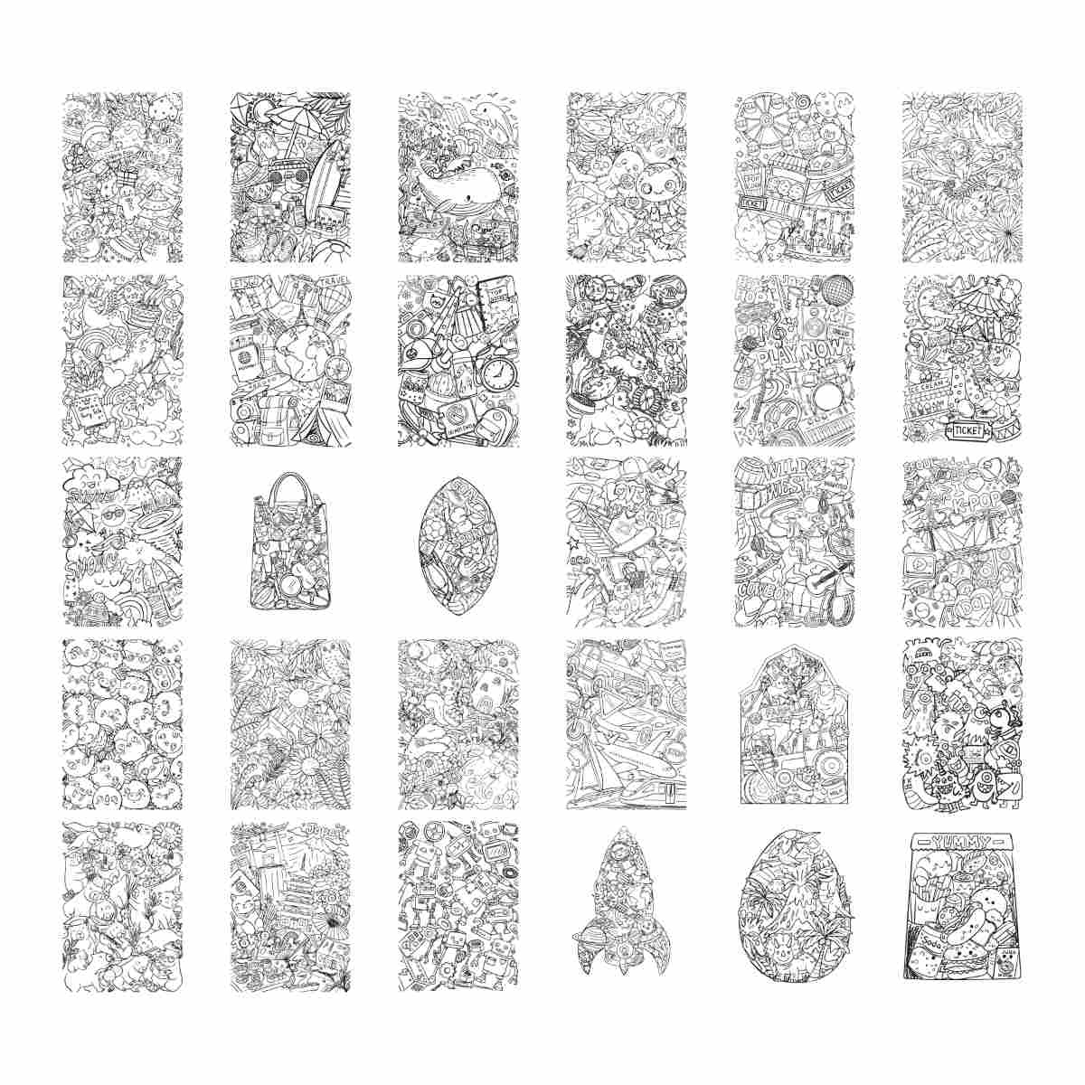 KidyWolf Kidywolf Kidydraw PAD-Meli-melo-10+
