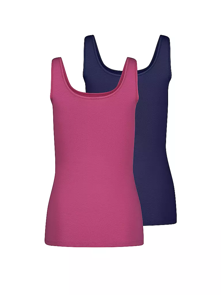 SKINY Top 2er Pkg. beere