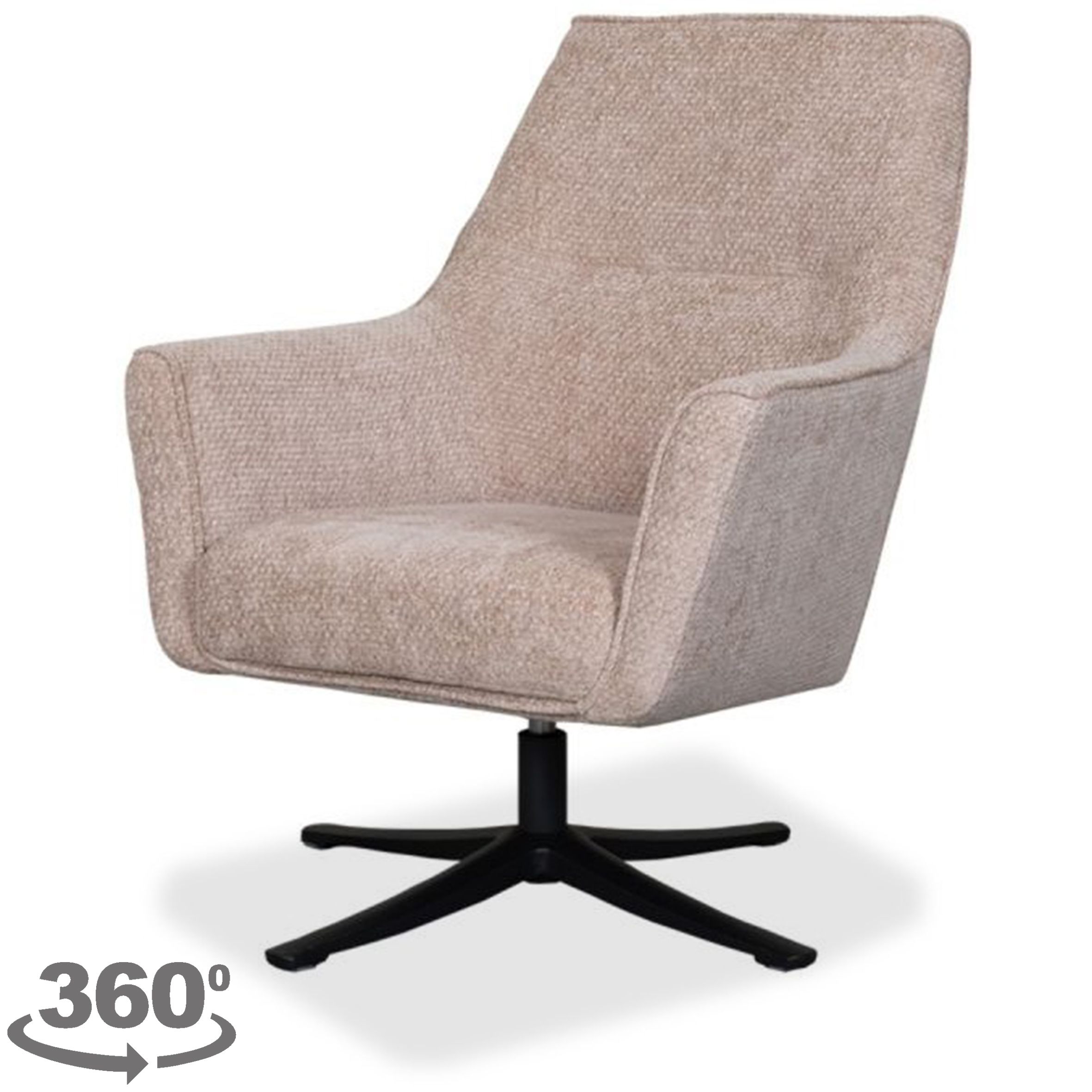 Fauteuil Clay CM-55.026 Tod B76 x D75 x H90 cm