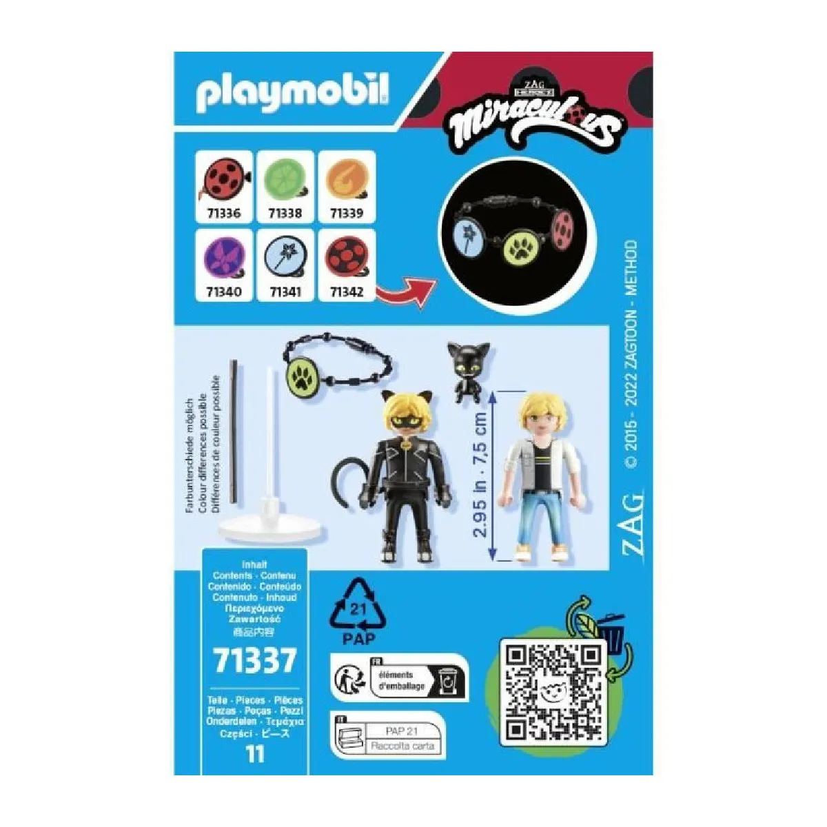 Playmobil® PLaymobil 71337 Miraculous Adrien & Chat Noir