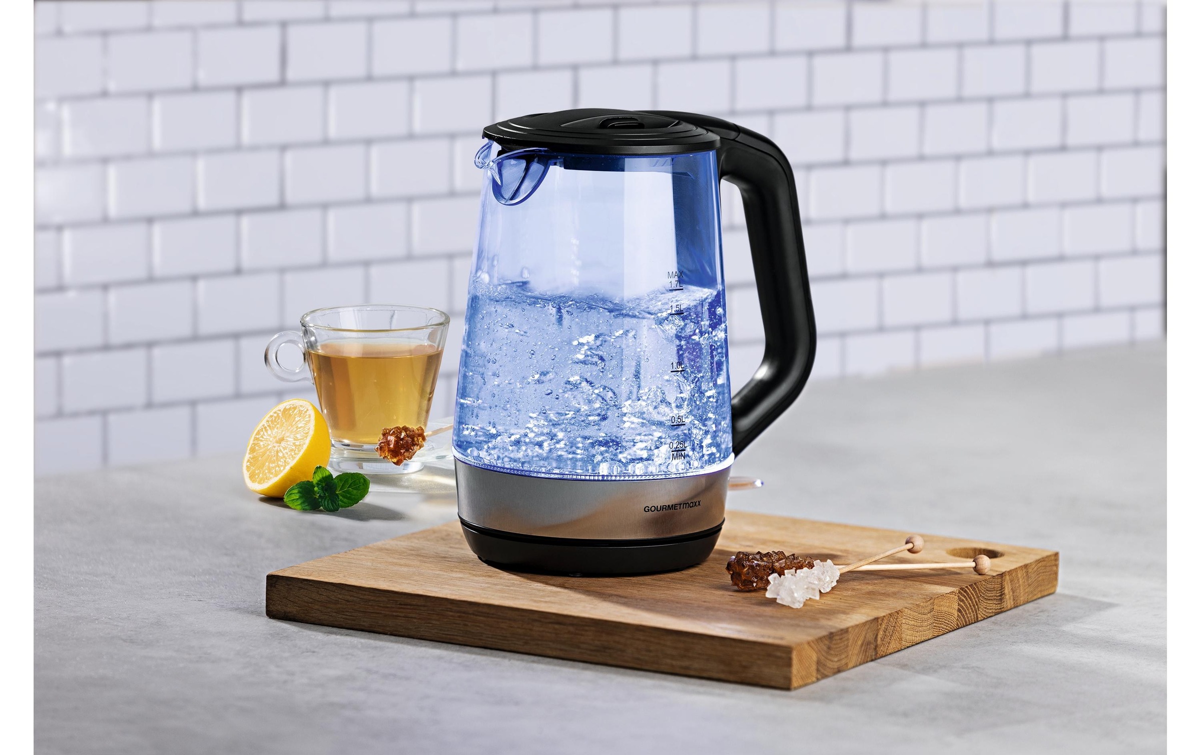 GOURMETmaxx Wasserkocher »Wasserkocher 1.7 l« 1,7 l 2200 W