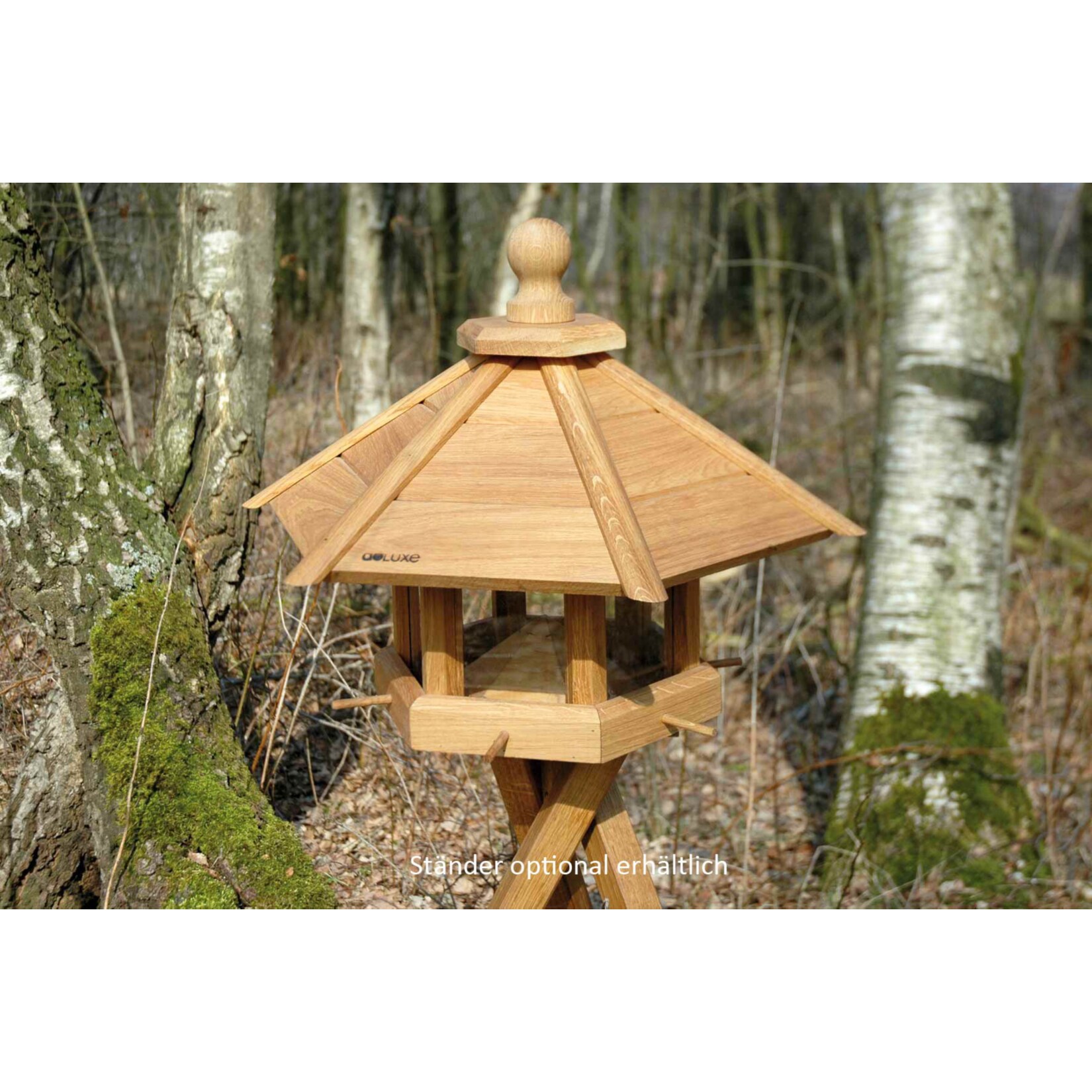 Sehr großes Eiche Vogelhaus 