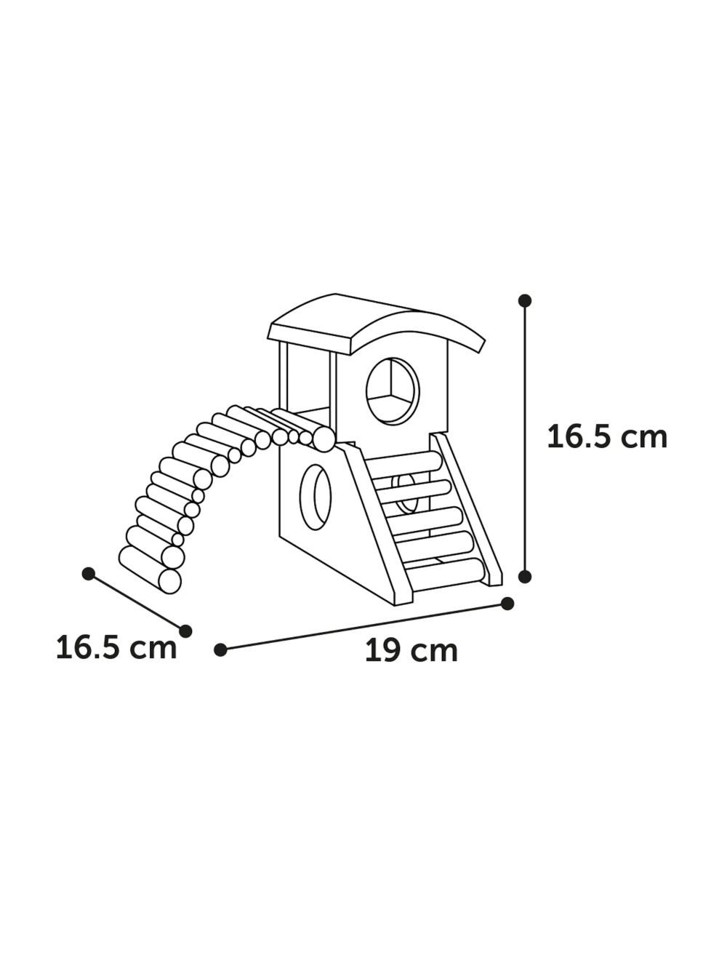 Flamingo - Hus til gnaver, Marty - 540058516230