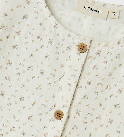 Lil' Atelier Kleid - NmfHailey - Coconut Milch