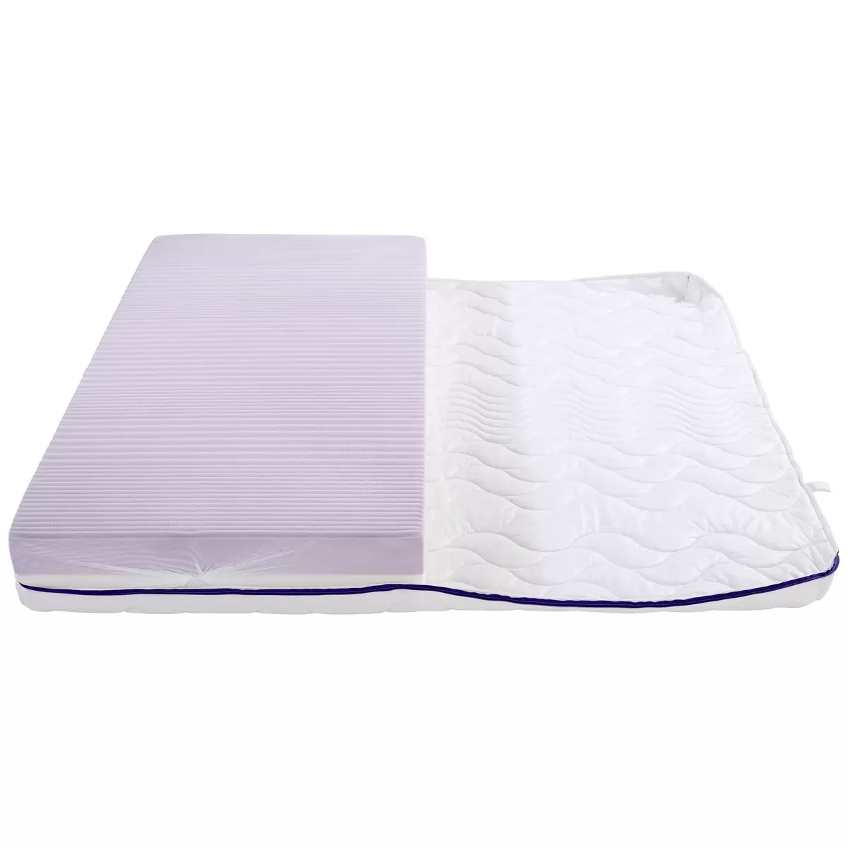Matratze Ergo Duo H3 80 x 200 weiss