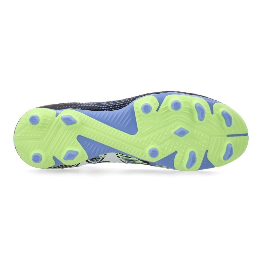 PUMA Future 7 Pro FG/AG Lights Out - Gray Skies/Blanc/Fizzy Apple Enfant
