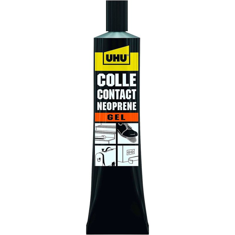 Colle contact forte gel Uhu - Tube 42 g