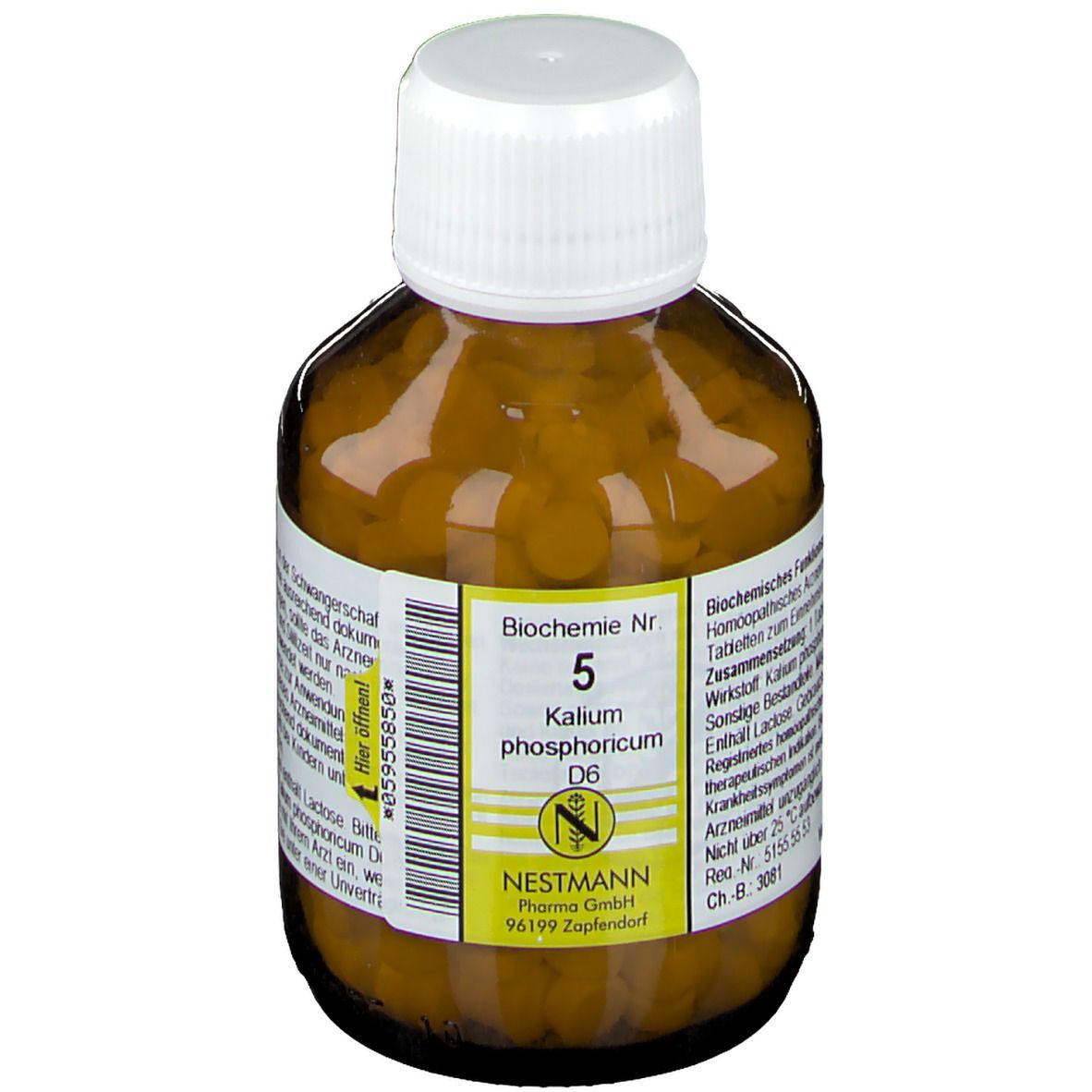 Biochemie 5 Kalium phosphoricum D 6 Tabletten