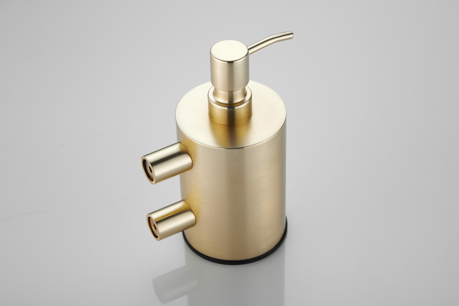 Saniclear Academy zeepdispenser geborsteld messing mat goud