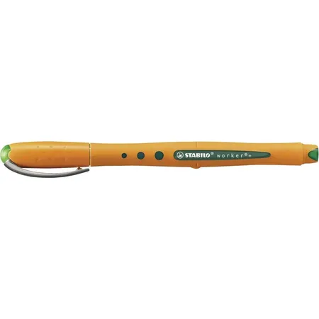Tintenroller - STABILO worker+ - medium - Einzelstift - grün