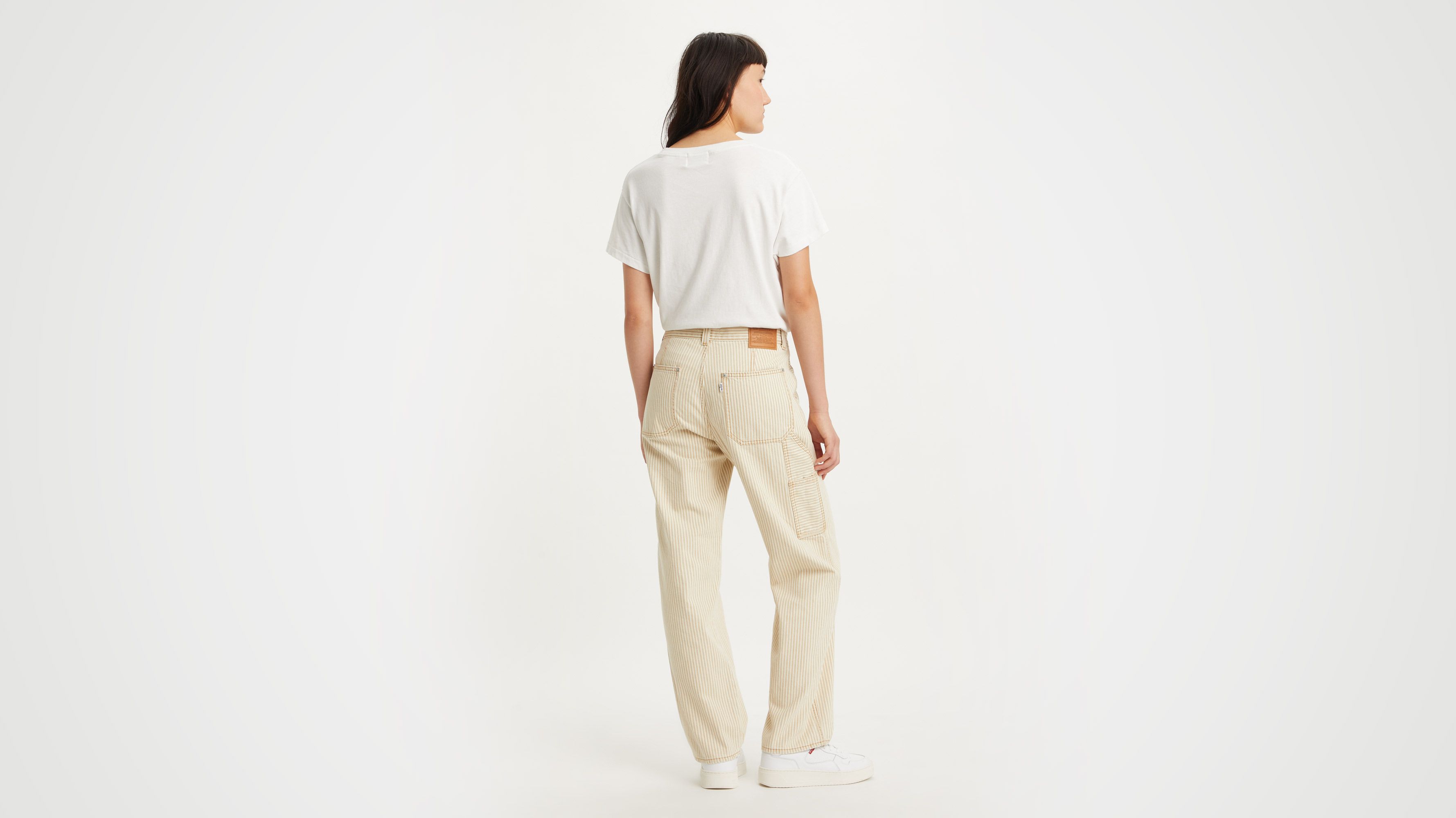 Jean baggy Dad Utility - Tan Pattern - Neutral