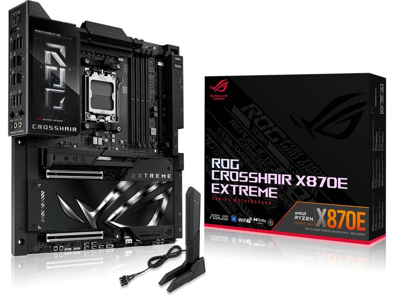 ASUS ROG Mainboard Crosshair X870E Extreme Gaming ATX-Mainboard mit X870E-Chipsatz