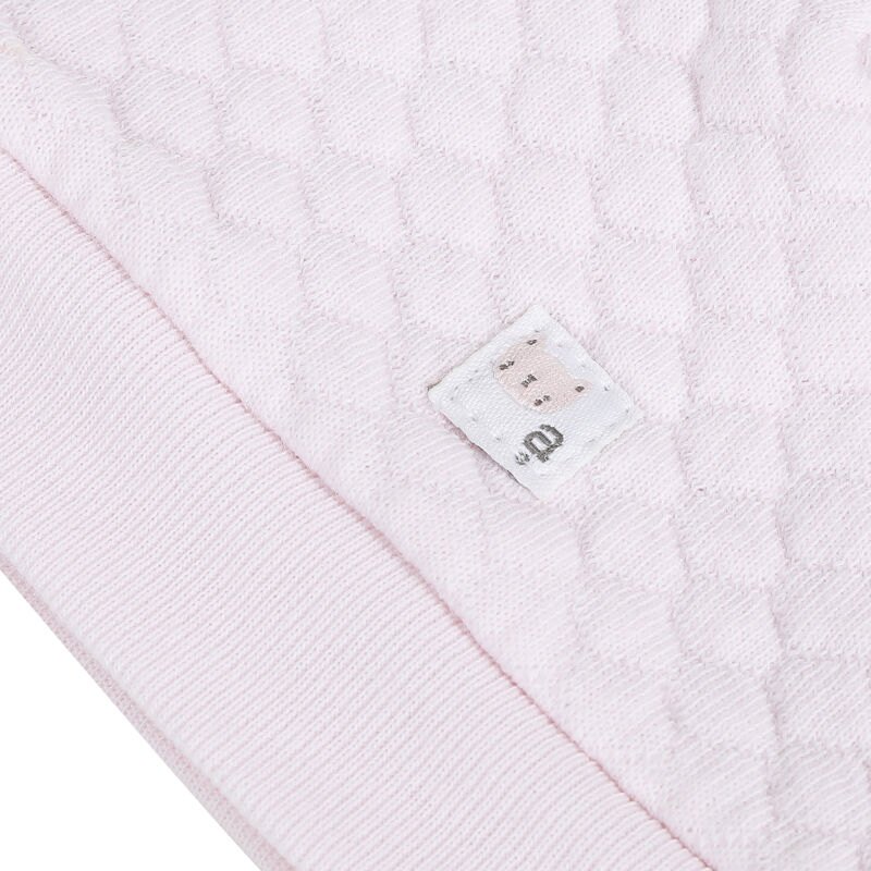 Bonnet oreilles d'ours matelassé rose naissance Absorba Aucune nuance