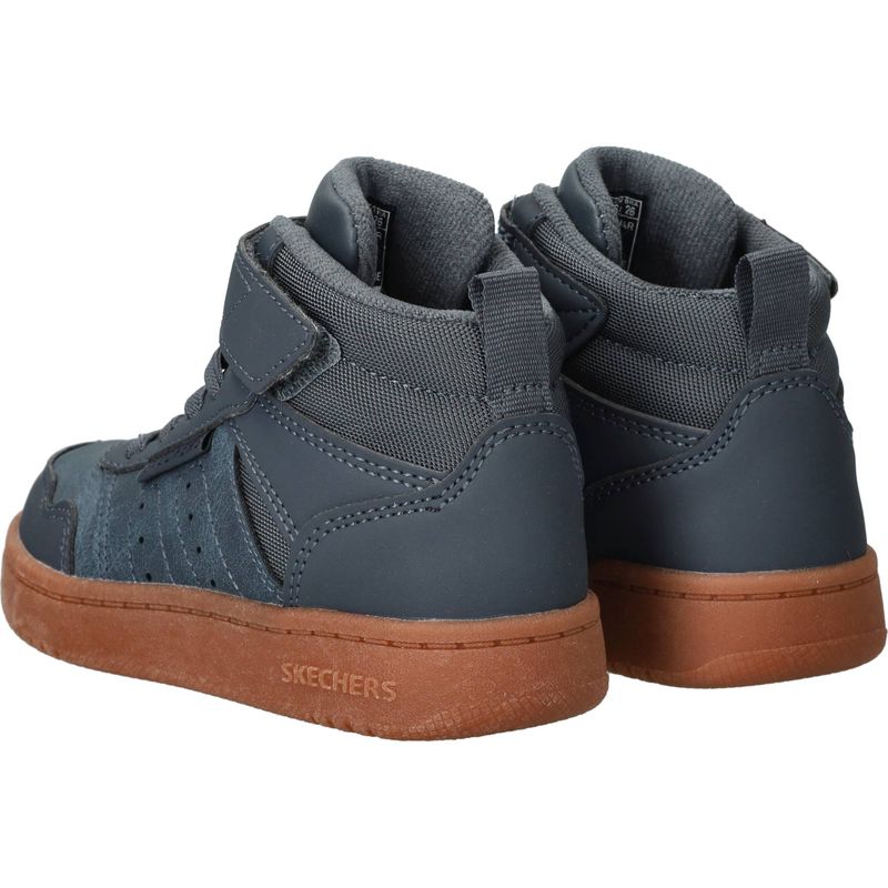 Skechers Quick street Veterboots Blauw Jongens
