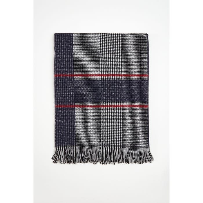 Veritas-Geweven sjaal vichy denim