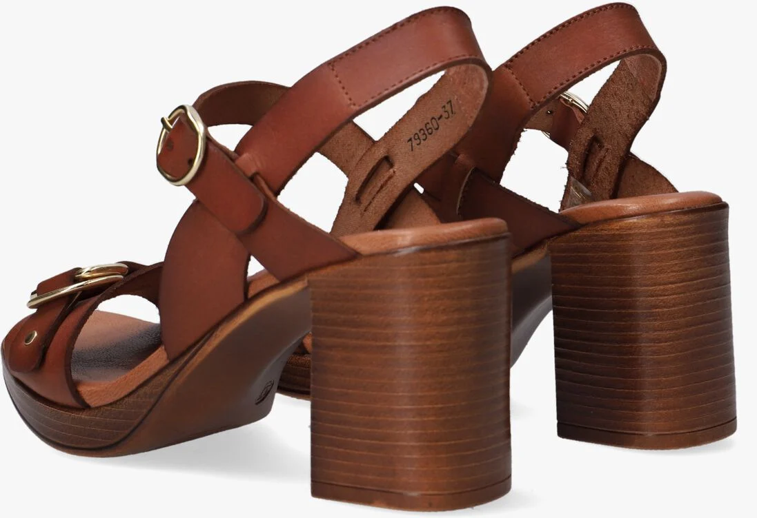 RED-RAG cognac red-rag sandalen 79360.0
