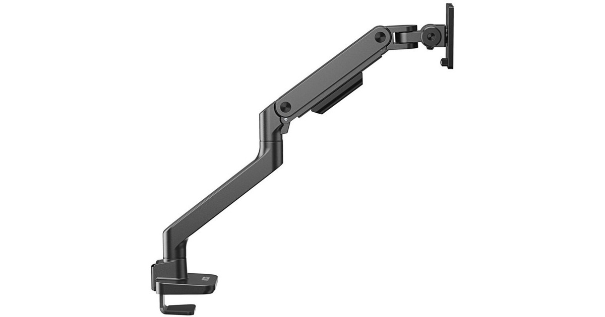 ACT ConnectivityMonitorarm office premium, gasveer, 1 monitor  (Zwart)