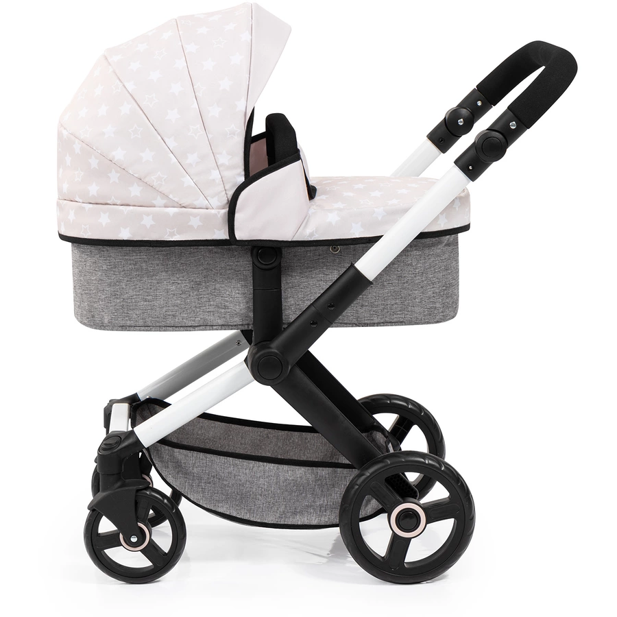 bayer Design Kombi-Puppenwagen Xeo RosaGrau