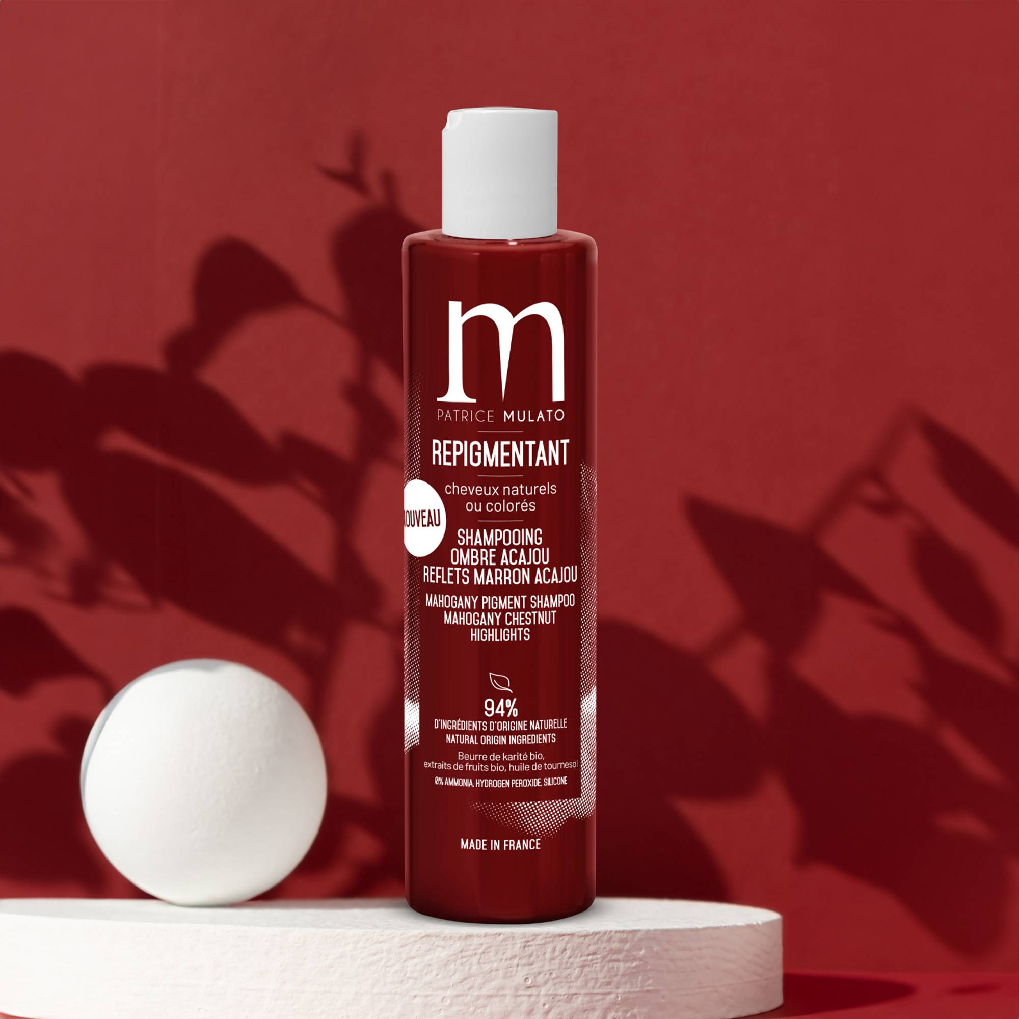 Shampooing repigmentant ombre acajou / 500ml